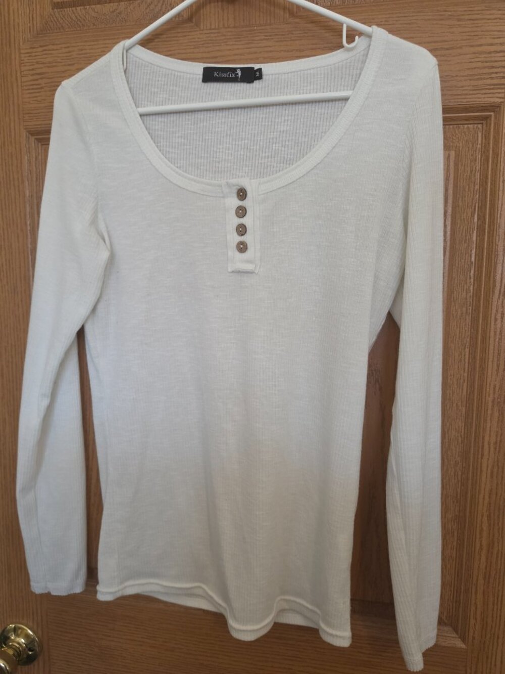 Long sleeve white shirt
